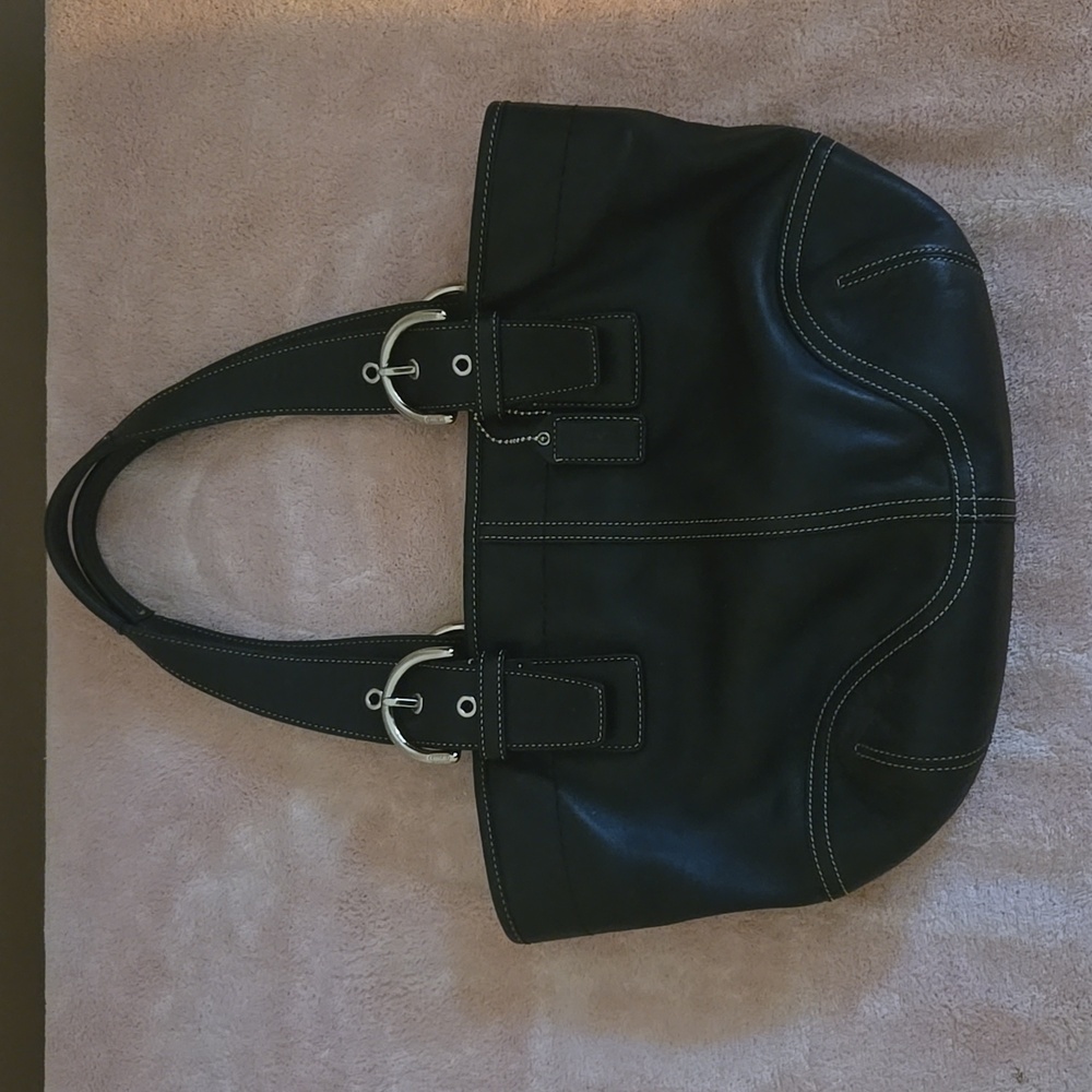 Black Coach Tote